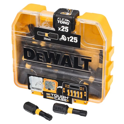 Skrubits DeWalt DT70558T-QZ; T25; 25 stk
