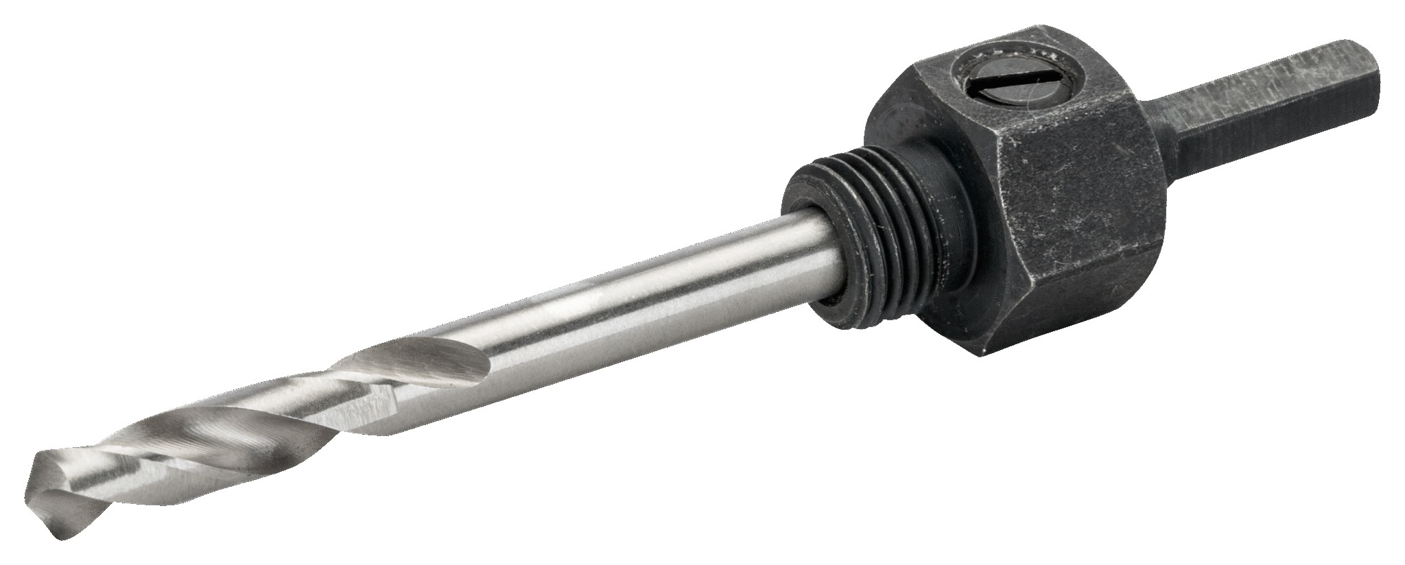 Adapter for hullsag Bahco 3834-ARBR-9100; Hex + sentreringsbor