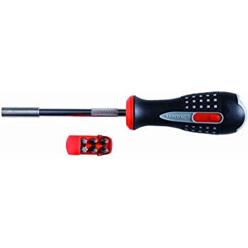 Skrutrekkerhåndtak Bahco 808050A + skrutrekker bits