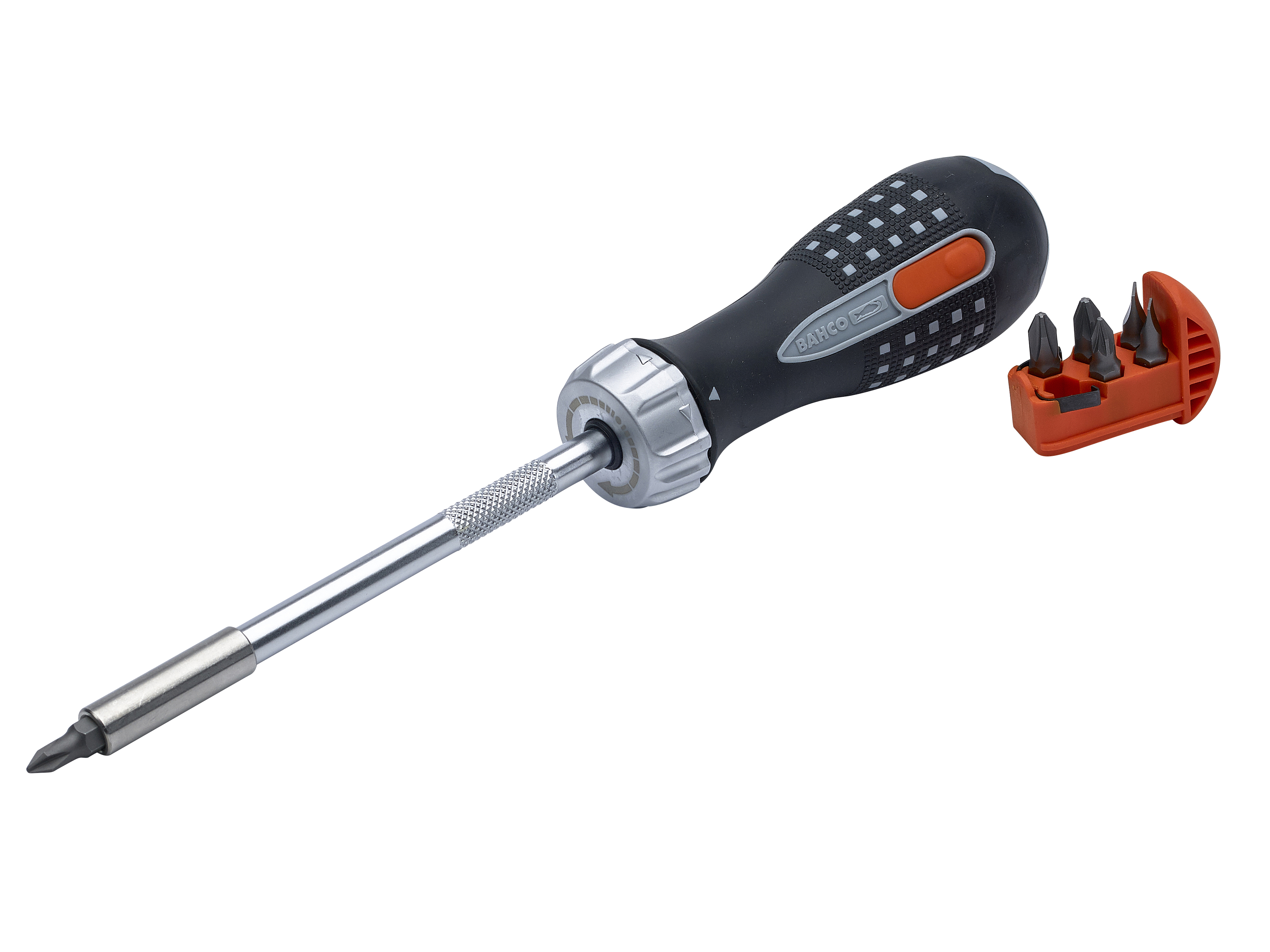 Skrutrekkerhåndtak Bahco 808050 + skrutrekker bits