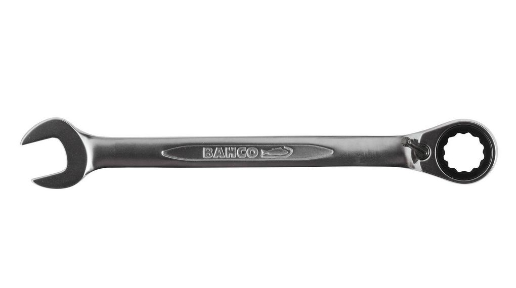 Fastnøkkel med skralle Bahco 1RM; 10 mm