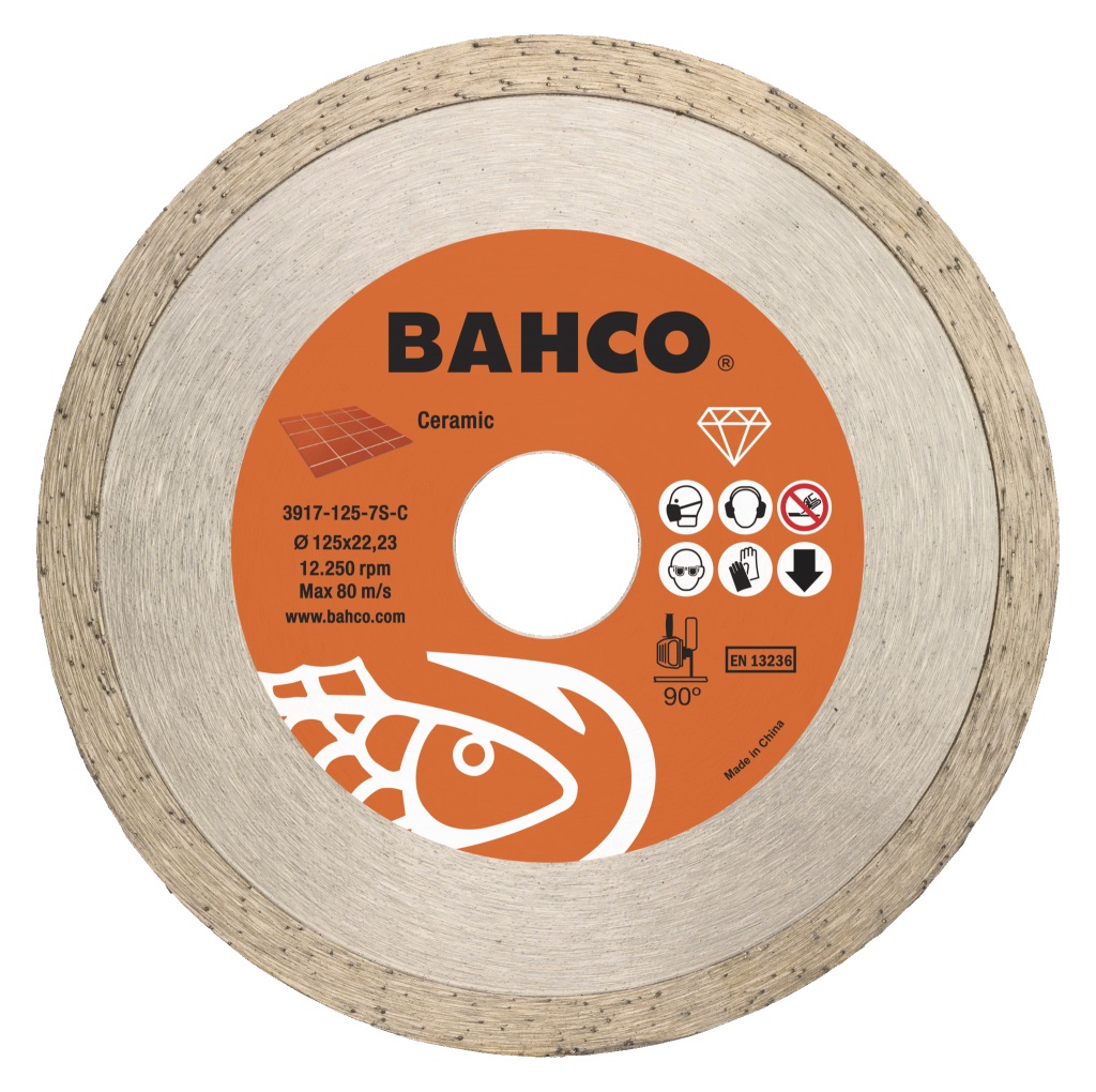 Diamantkappeskive Bahco 3917-125-7S-C; 125 mm