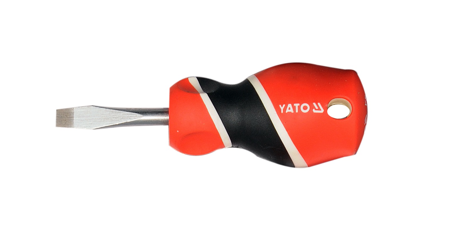Flat skrutrekker Yato YT-25910; SL6; 38 mm