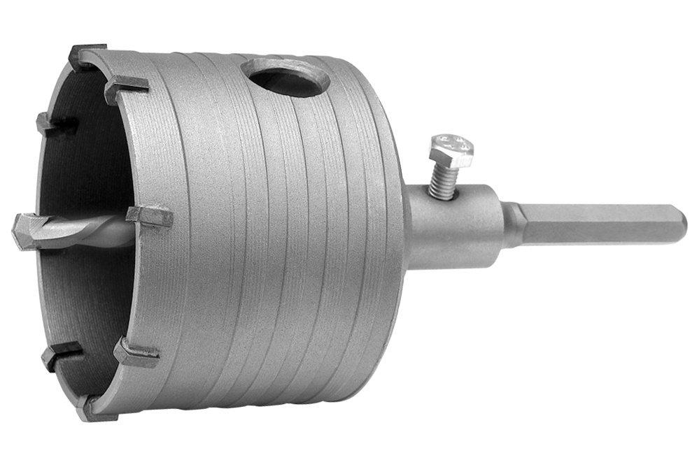 Core cutter with shank and pilot drill bit Yato YT-4401; 80 mm