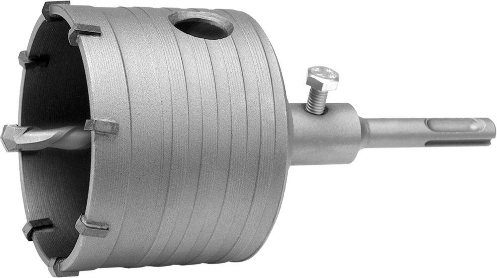 Core cutter with shank and pilot drill bit Yato YT-4403; SDS-plus; 80 mm