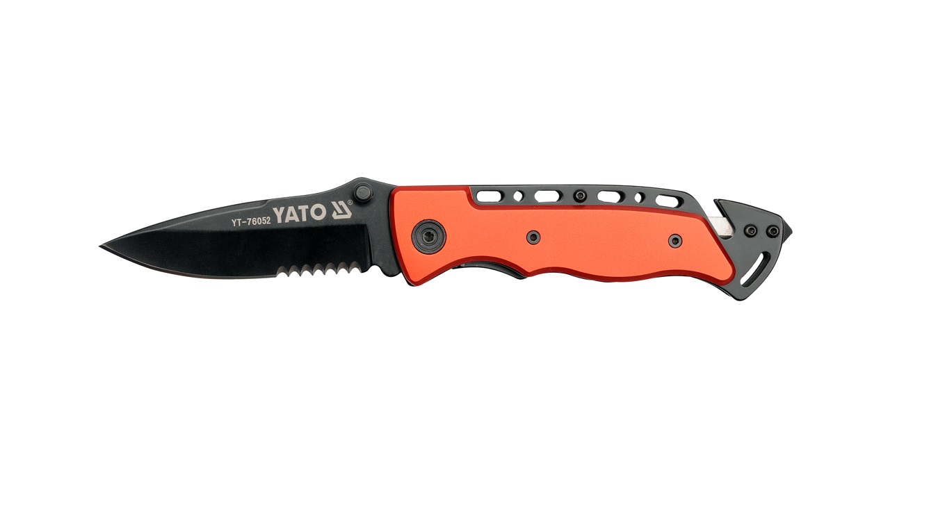 Kniv med tagget blad Yato YT-76052