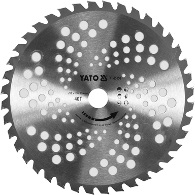 Sagblad Yato YT-85150; 255x25,4 mm; Z40