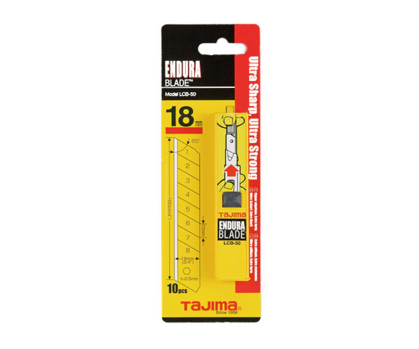 Reserveblad Tajima LCB50C/Y1; 18 mm; 10 stk