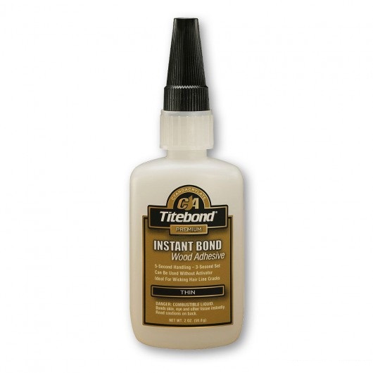Universal hurtiglim Titebond Instant Bond Thin; 56,8 ml