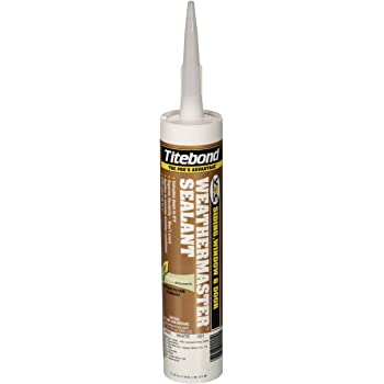 Tetningsmasse for tak Titebond WeatherMaster; 300 ml; hvit