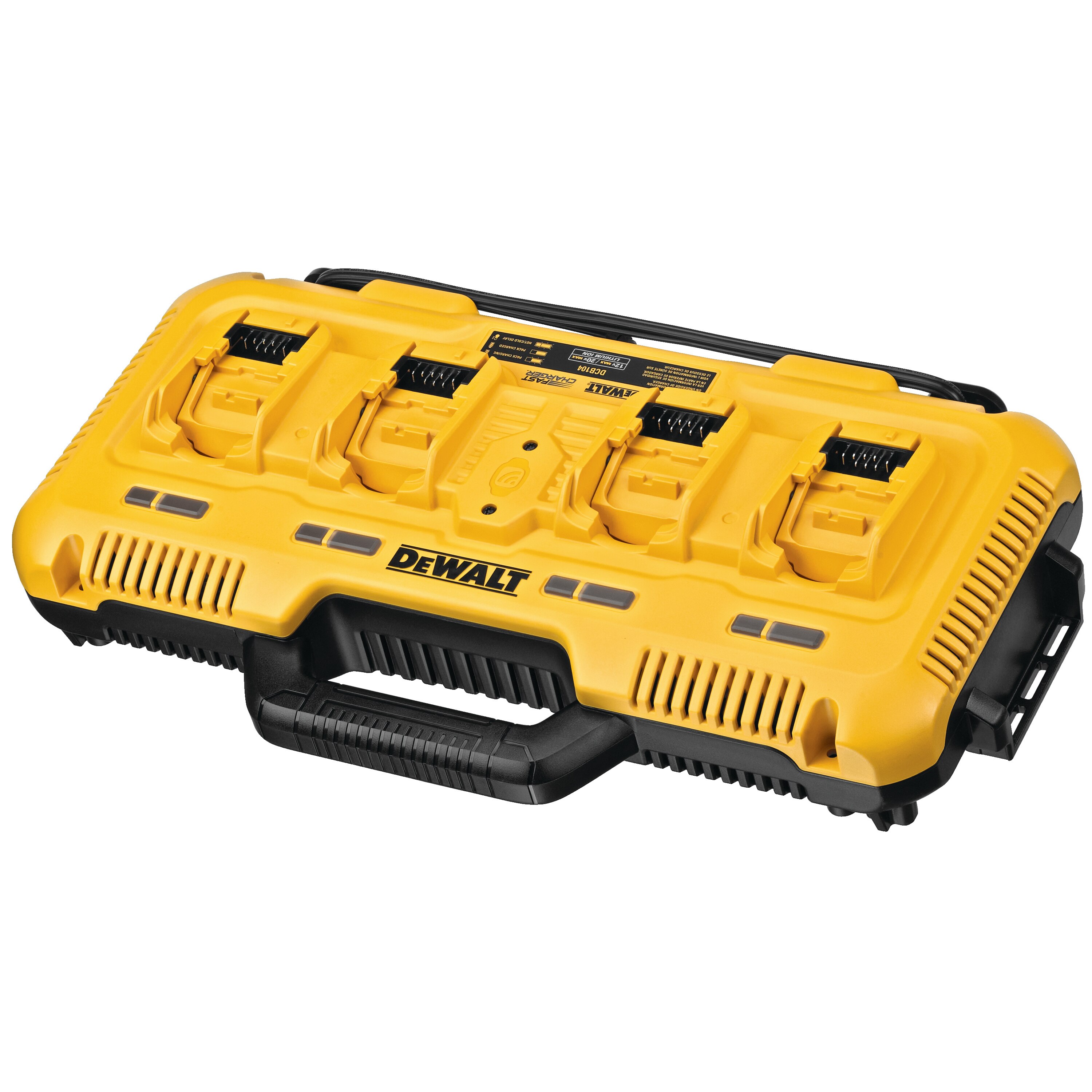Batterilader DeWalt DCB104-QW; 12/20 V; Li-ion