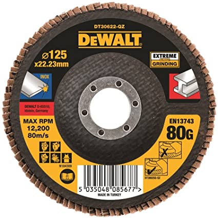 Lamellrondeller DeWalt DT30622-QZ; 125 mm; P80