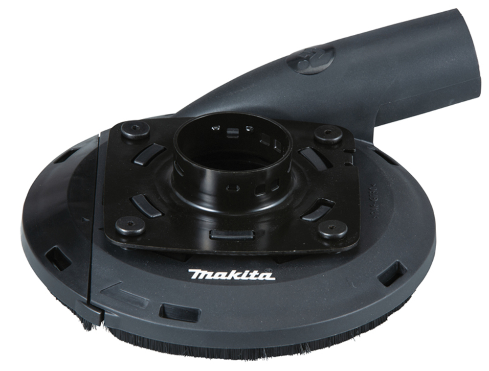 Splintbeskyttelse med avsug til vinkelslipere Makita 191F81-2; 125 mm