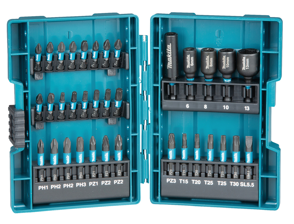 Skrutrekkersett Makita B-66880; 35 stk