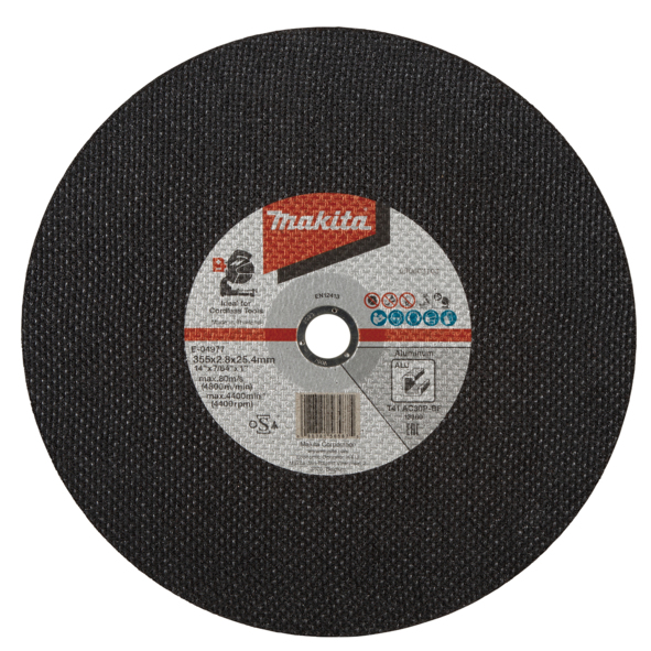 Abrasiv kappeskive Makita E-04977-5; 355x2,8 mm; 5 stk