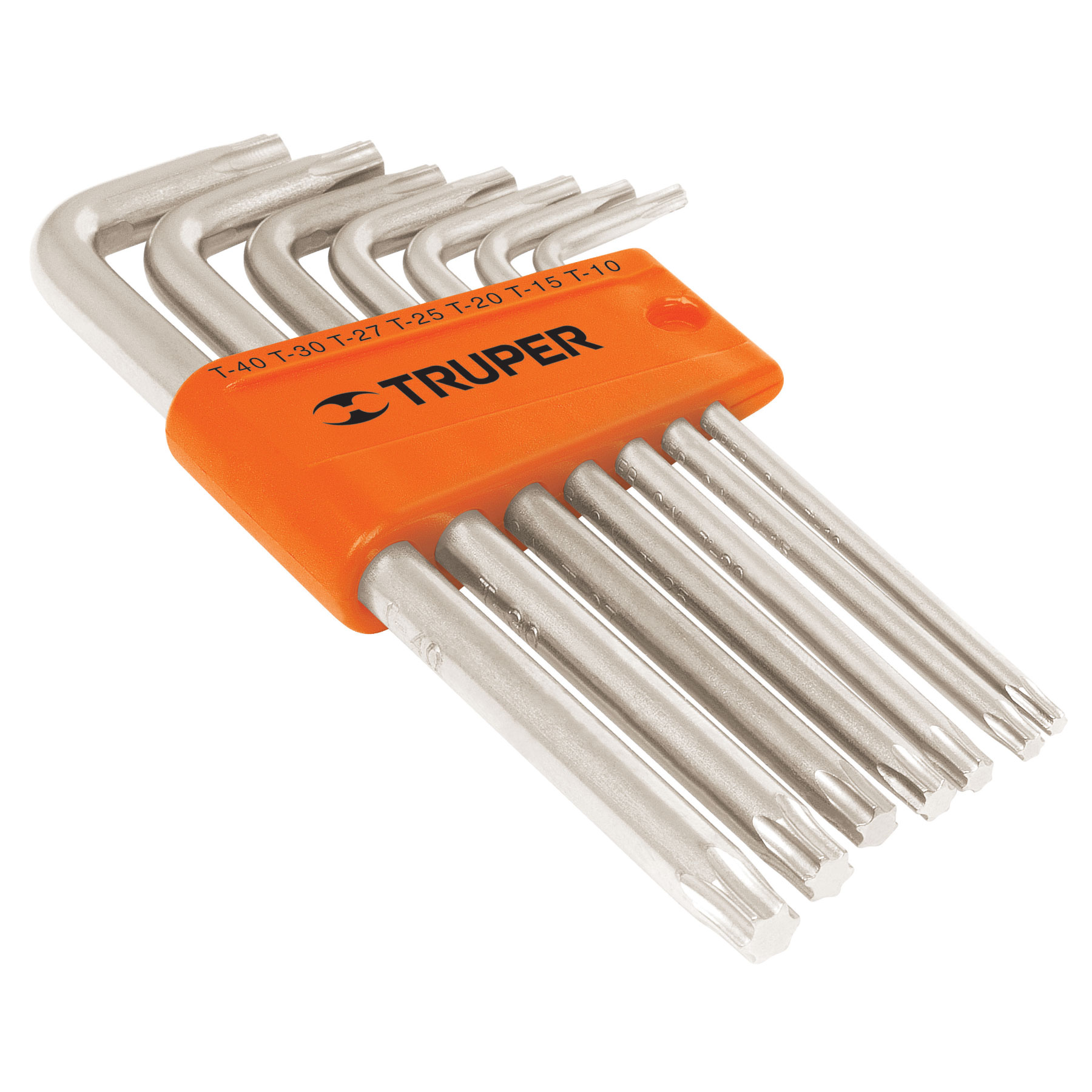 Hylsenøkkelsett Truper TORX-7L; 7 stk