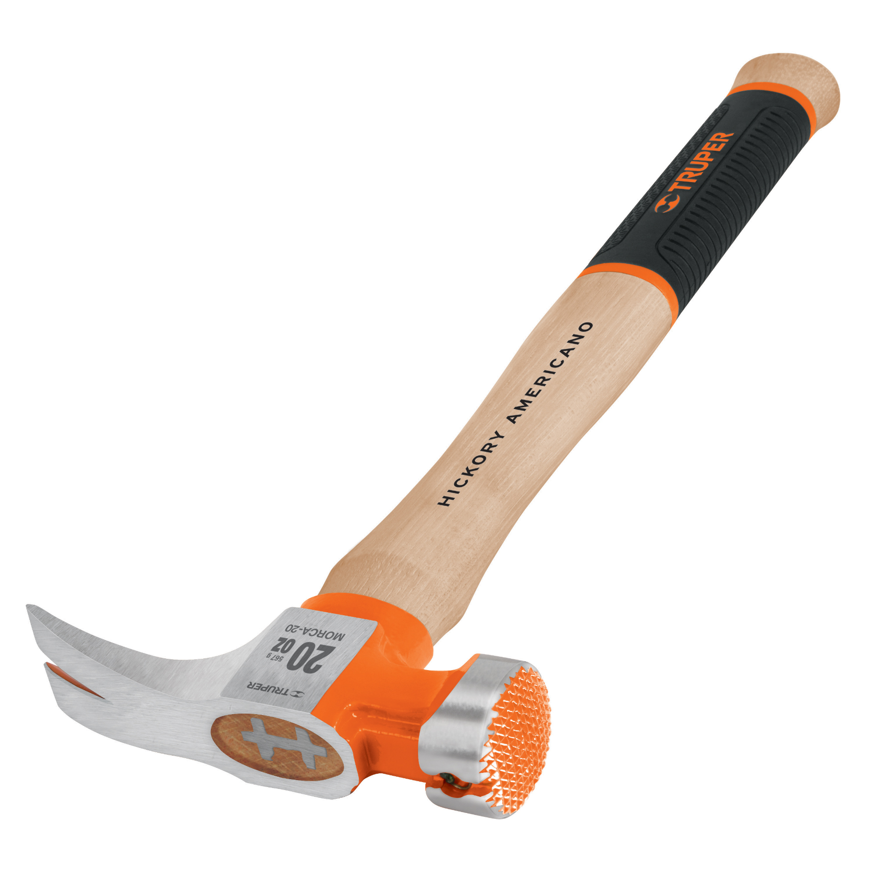 Hammer med spikertrekker Truper MORCA-20; 560 gr