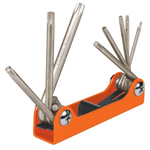 Hylsenøkkelsett Truper TORX-8; 8 stk