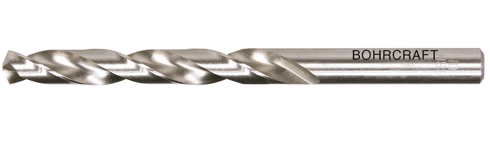 Bor for metall Bohrcraft HSS-G; DIN 338; 4x43/75 mm; 2 stk