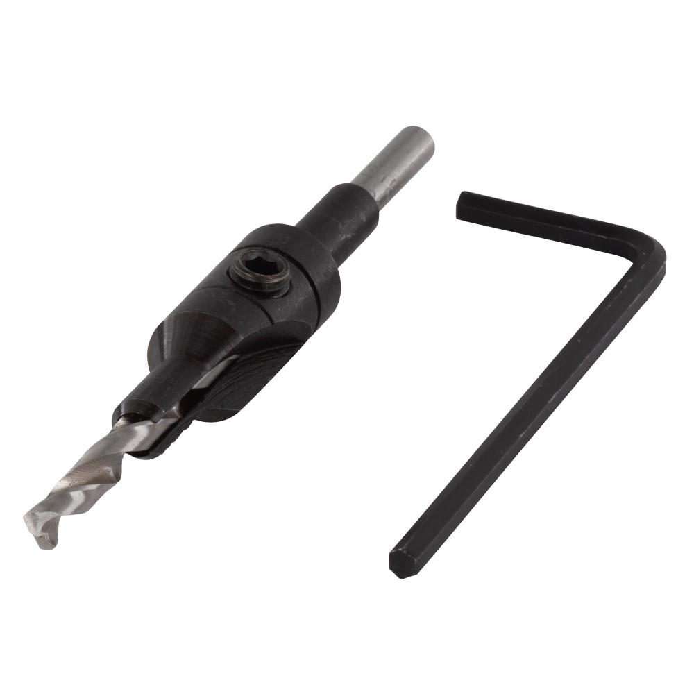 Trebore med forsenk Wolfcraft 2500000; 3,5-9,5 mm