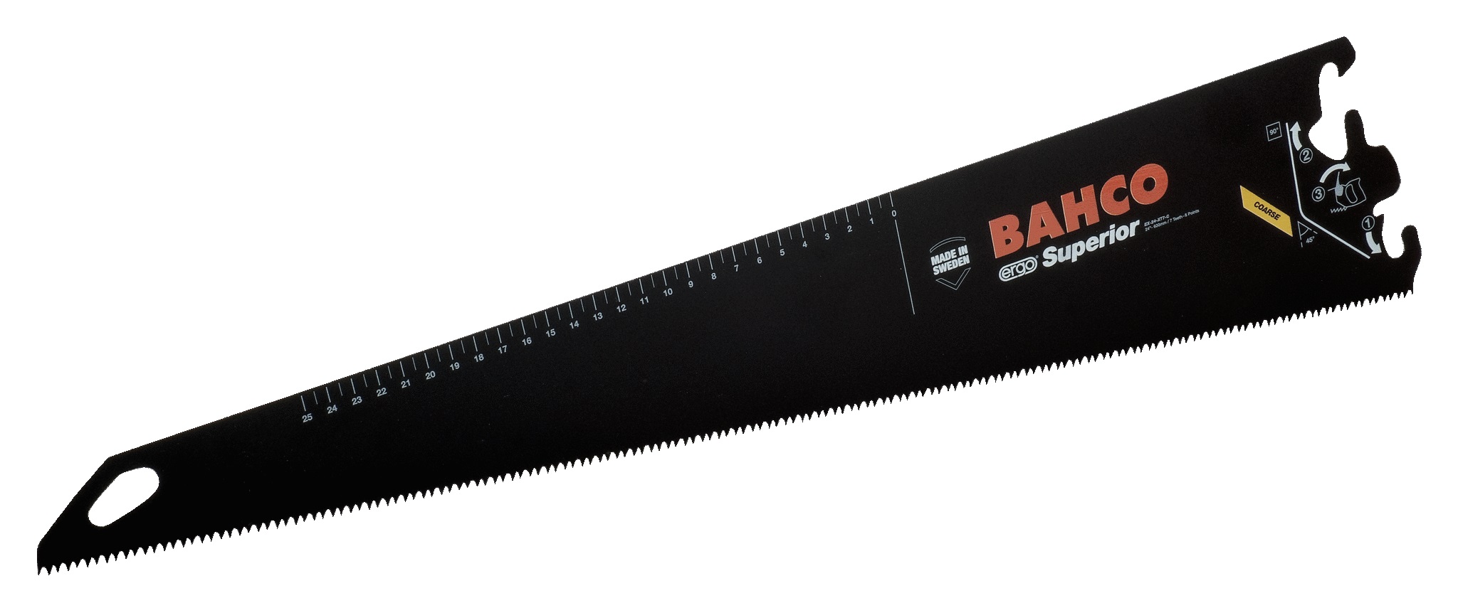 Sag, rett Bahco Superior EX-22-XT7-C; 550 mm