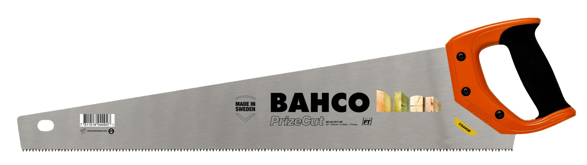 Håndsager Bahco NP-22-F7/8-HP; 550 mm; Til treverk