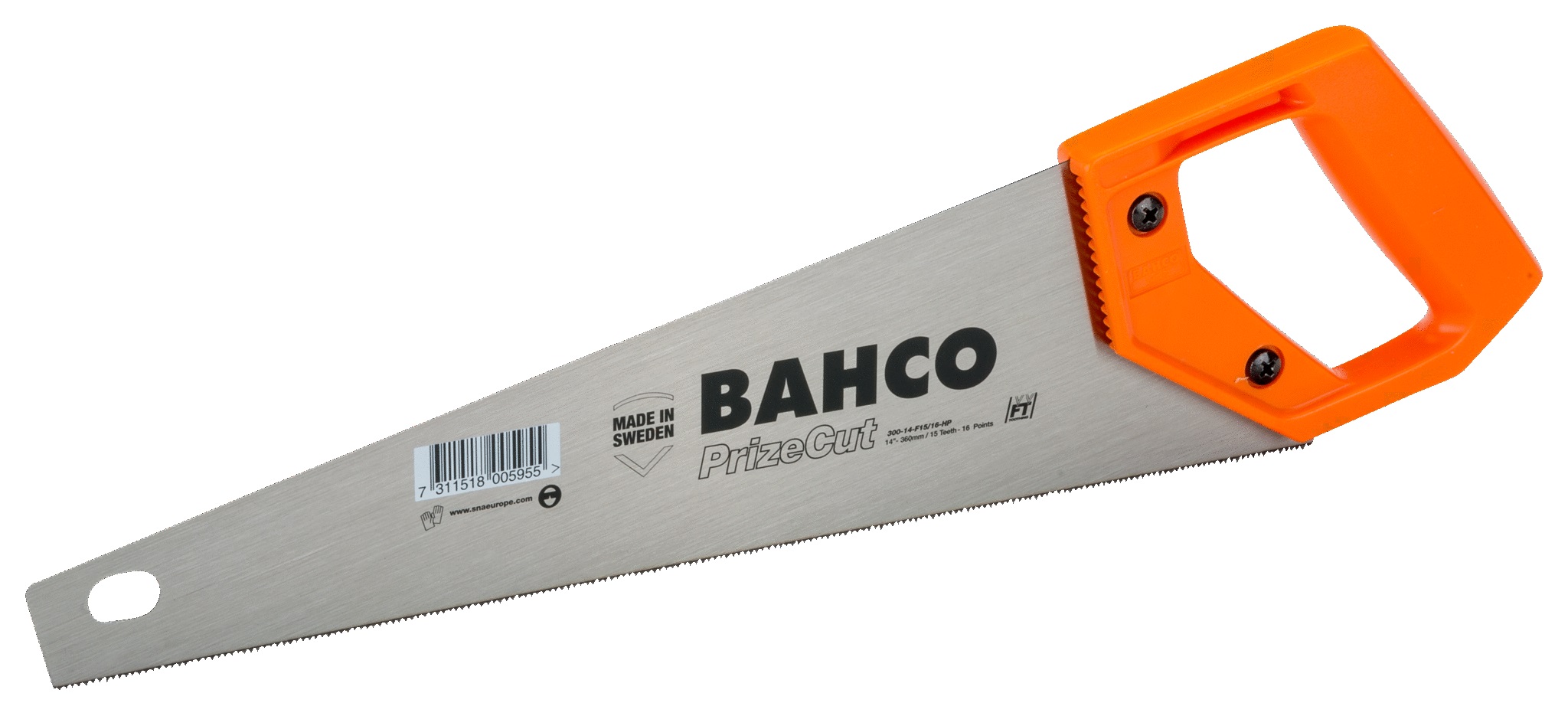 Håndsager Bahco 300-14-F15/16-HP; 350 mm; universal