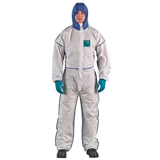 Engangskjeledress Ansell Alphatec 1800 Comfort Type 5/6; M