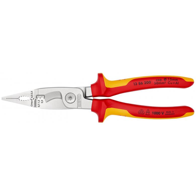 Elektrikertang Knipex VDE 1386200; 200 mm