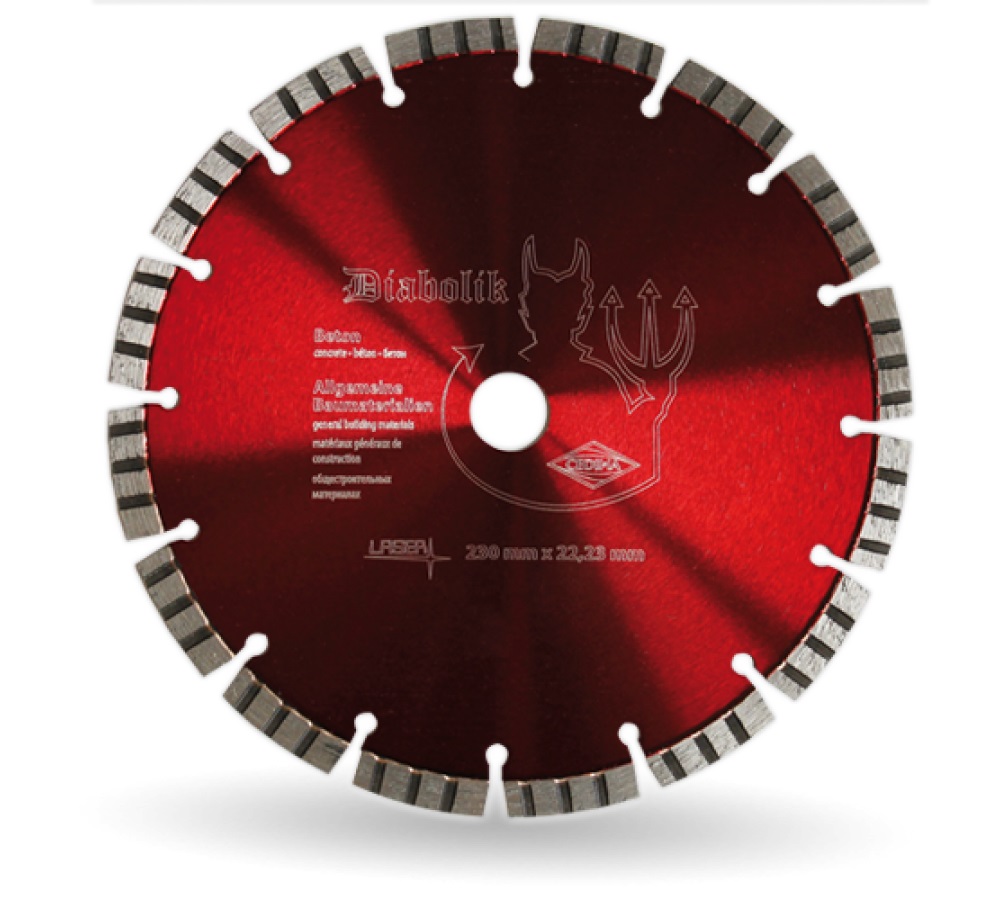 Diamantkappeskive Cedima EC Diabolik; 350x25,4 mm