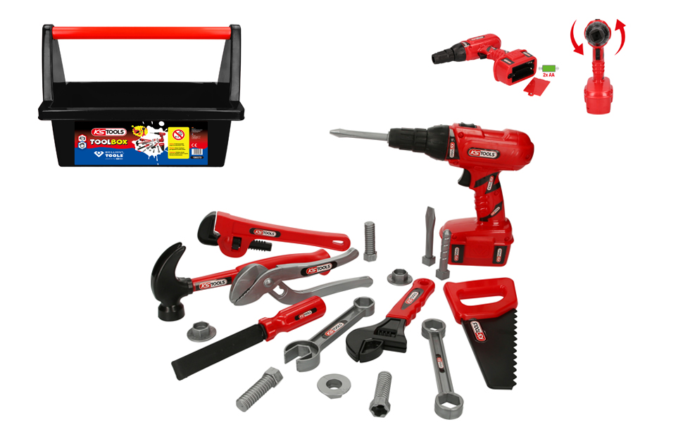 Barnebestikk sett KS Tools; 19 stk