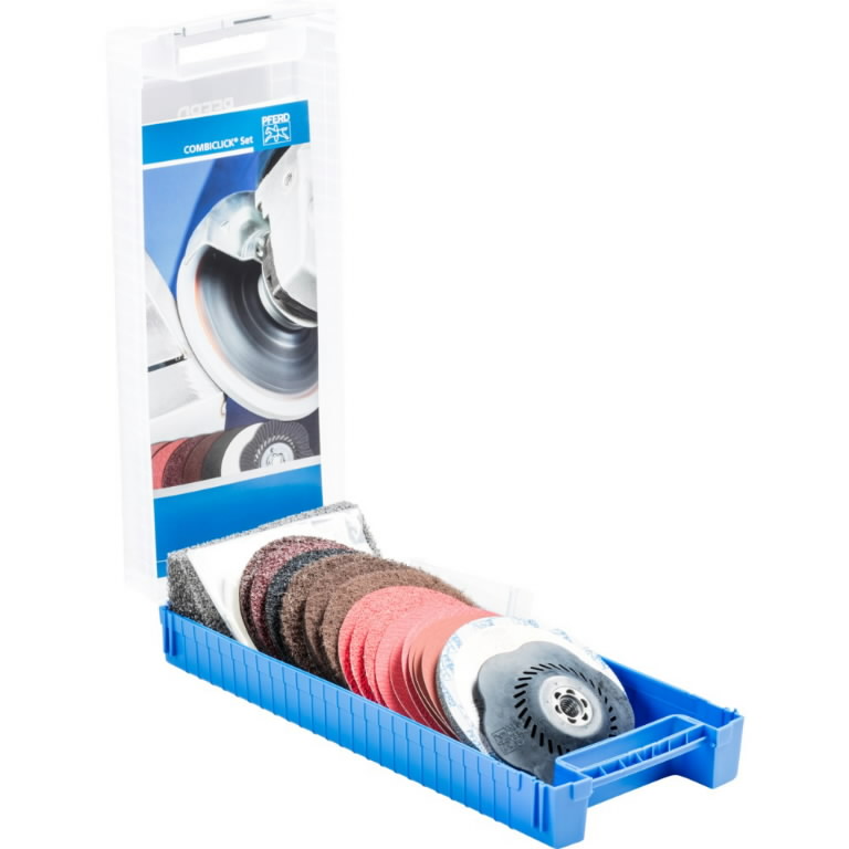 Sett med plater Pferd Combiclick CC-set; 125 mm; 19 stk