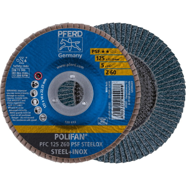 Lamellrondeller Pferd PSF PFC Steelox; 125 mm; Z60
