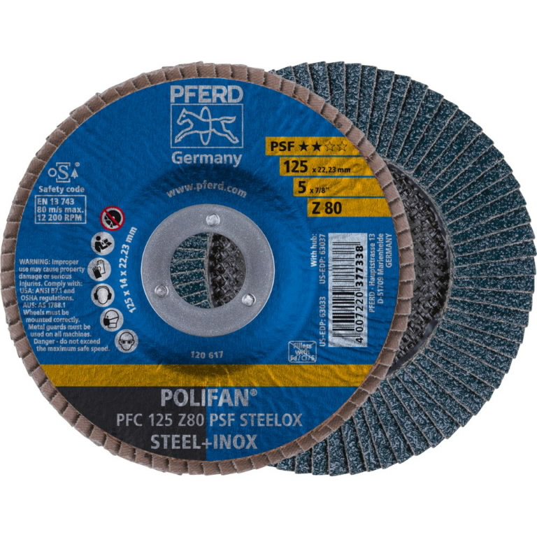 Lamellrondeller Pferd PSF PFC Steelox; 125 mm; Z80