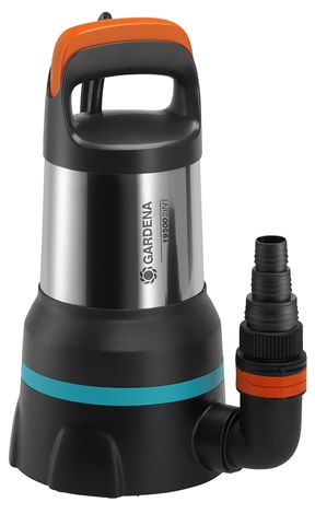 Smuss vannpumpe for drenering Gardena 2in1 AquaSensor 19500