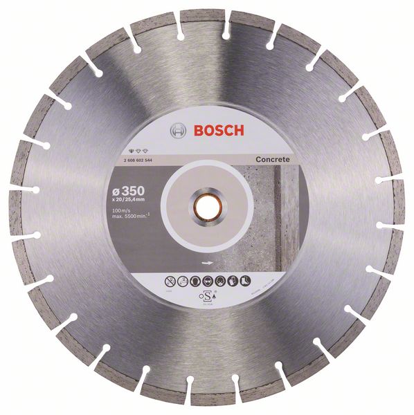 Diamantkappeskive Bosch PROFESSIONAL FOR CONCRETE; 350 mm