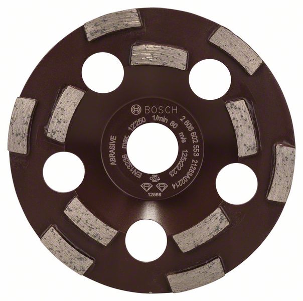 Diamantslipeskive Bosch EXPERT FOR ABRASIVE; 125 mm