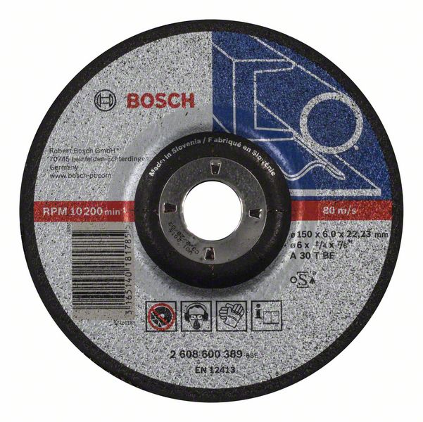 Slipeskive Bosch A 30 T BF; 150x6 mm