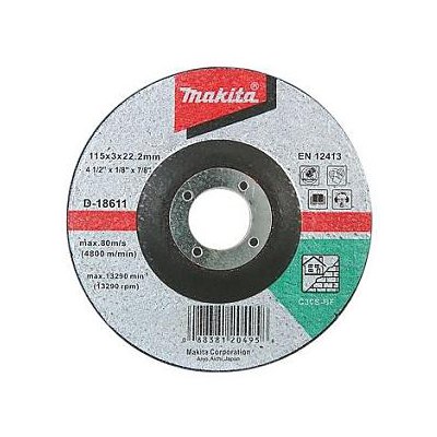Abrasiv kappeskive Makita C 30 S; 115x2,5 mm