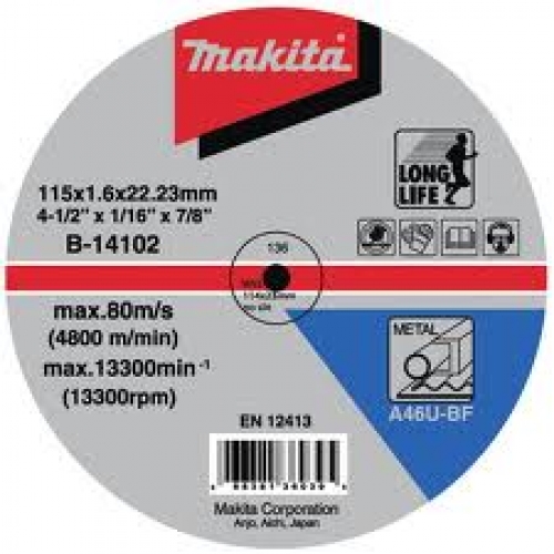 Slipeskive Makita A 24 R; 115x6 mm