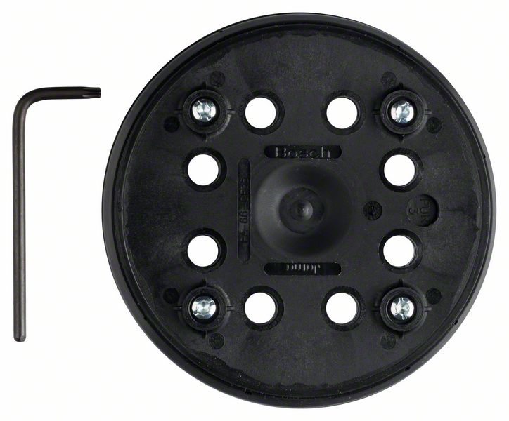 Slipeplate til eksentersliper Bosch; 125 mm middels hard; til verktøy PEX 270