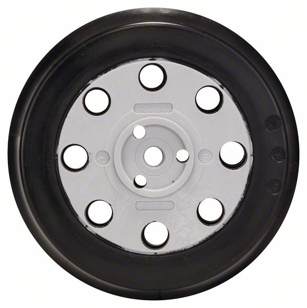 Slipeplate til eksentersliper Bosch; 125 mm myk; egnet til PEX, for modeller produsert i 2007-2014