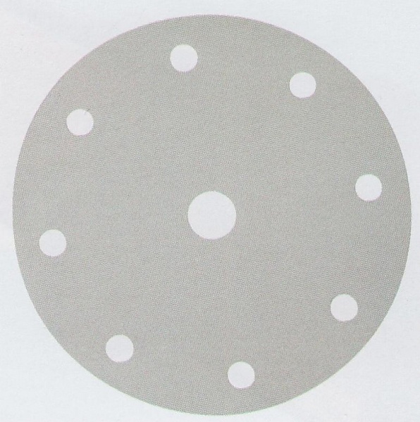 Sandpapir Velcro Backed 150 mm; K240; 10 stk