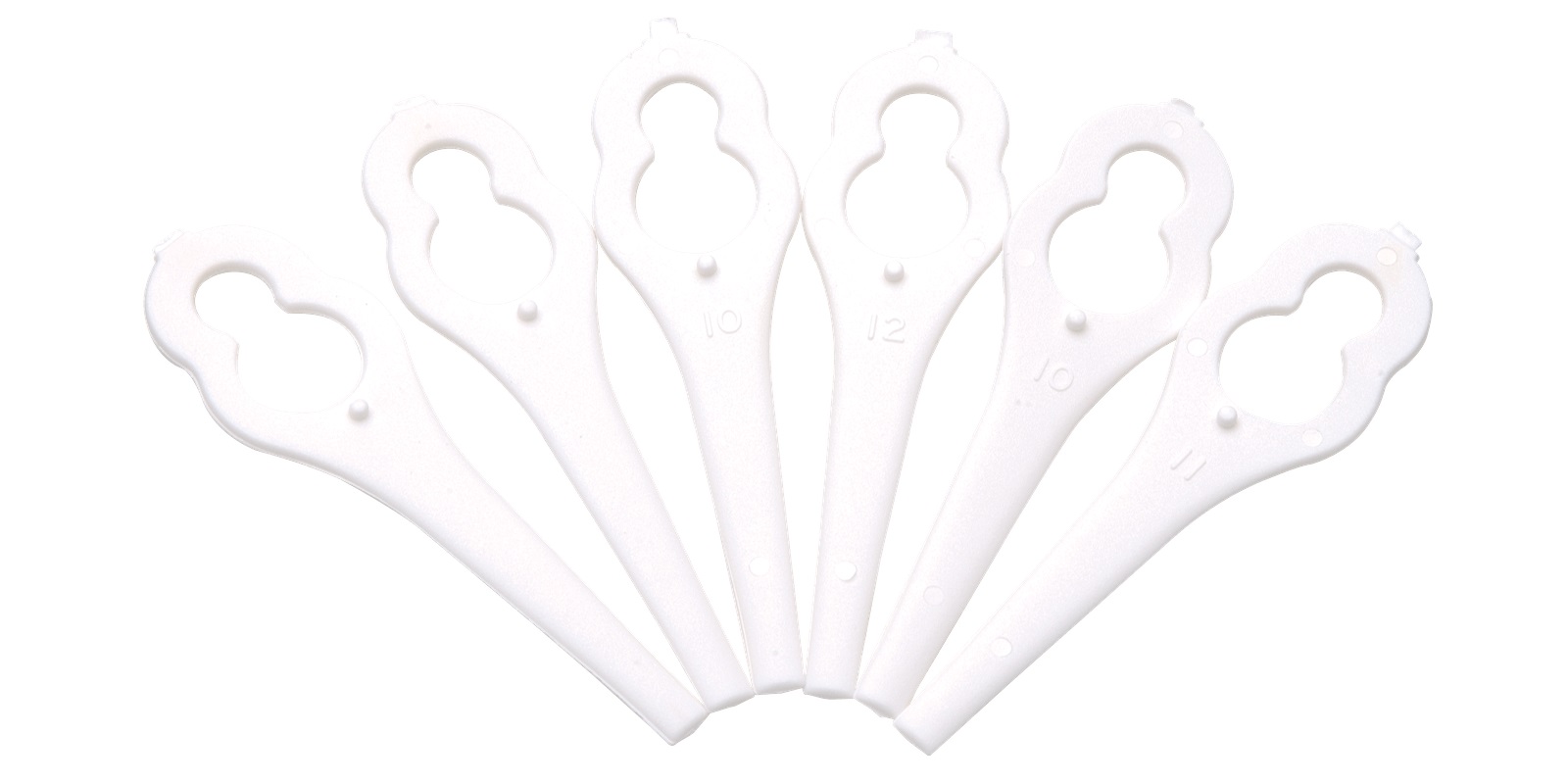 Reserve plastkniv Bosch ART 23 Accutrim; 24 stk