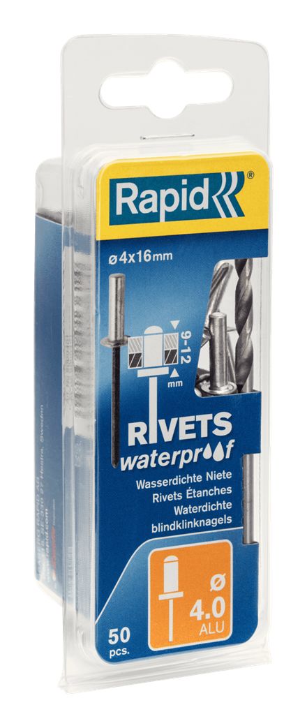 Nagler Rapid Inox; 4 mm; 16 mm; 50 stk