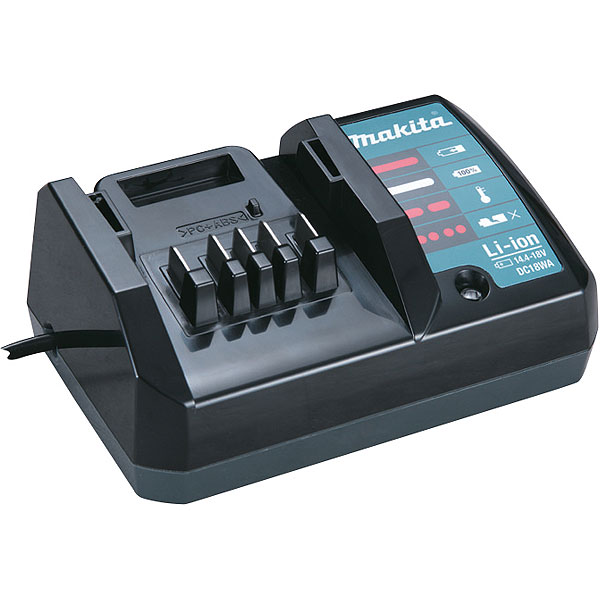 Batterilader Makita DC18WA; 14,4-18 V (G serie)