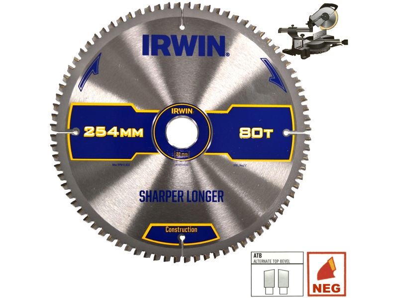 Sagblad for tre Irwin; 216x2x30,0 mm; Z48