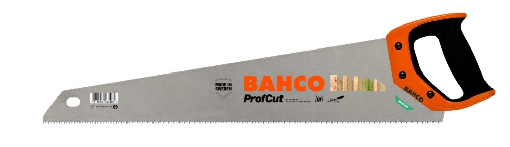 håndsager Bahco PC-22-FILE-U7; 550 mm Til treverk