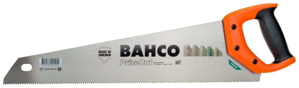 håndsager Bahco NP-19-U7/8-HP; 475 mm Til treverk