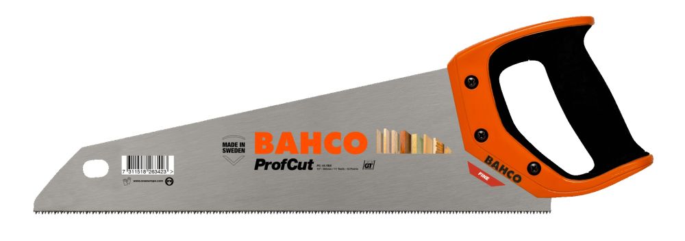 håndsager Sandvik-Bahco PC-15-TBX; 375 mm Til treverk